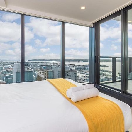 Magnificent Skytower, Sea, Habour View In Cbd Lägenhet Auckland Exteriör bild