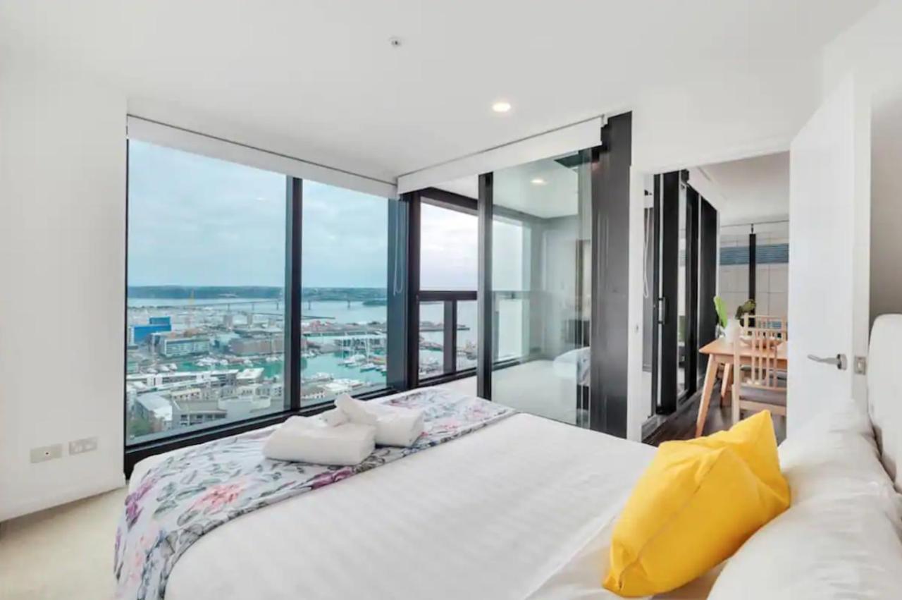 Magnificent Skytower, Sea, Habour View In Cbd Lägenhet Auckland Exteriör bild
