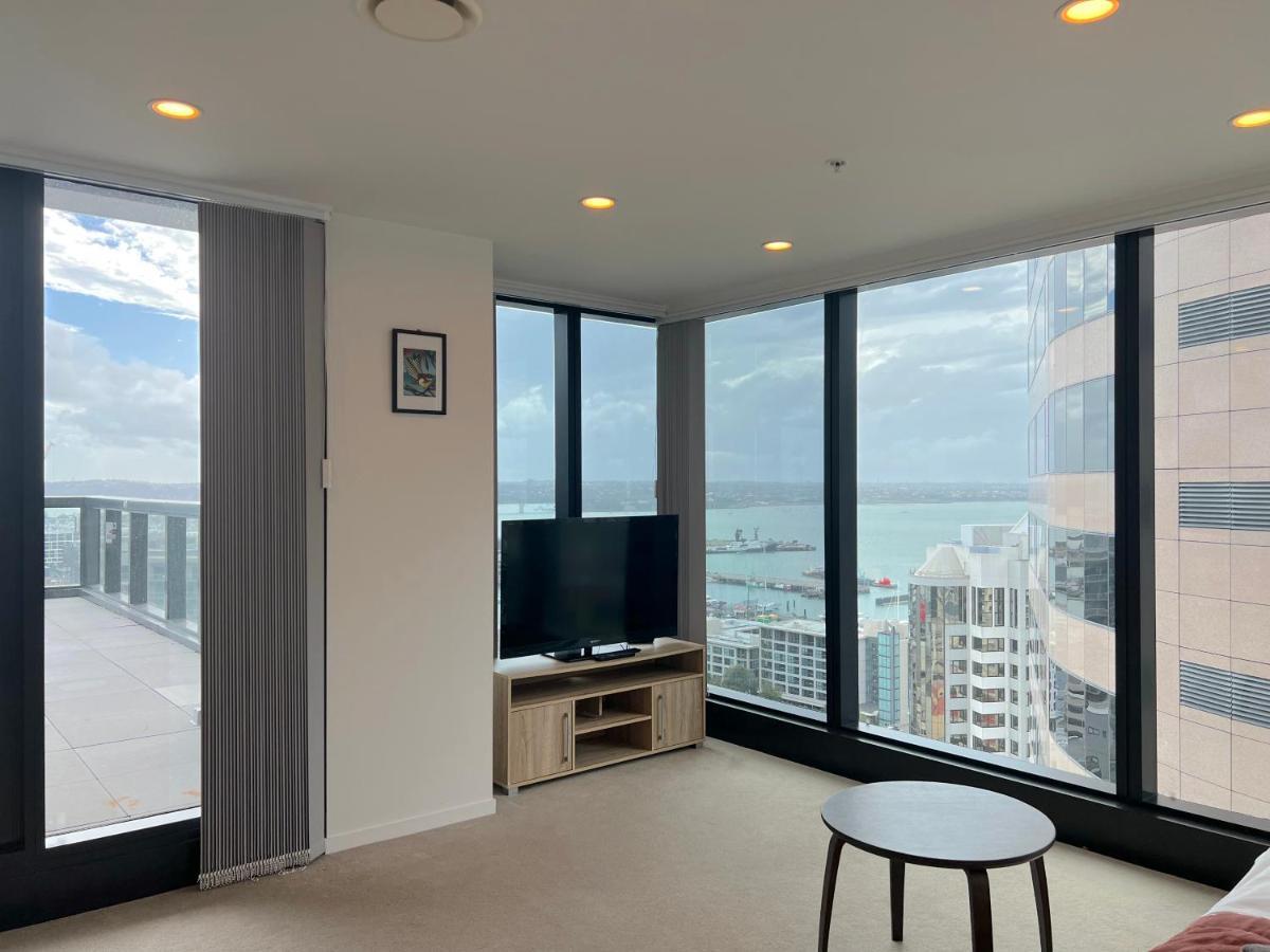 Magnificent Skytower, Sea, Habour View In Cbd Lägenhet Auckland Exteriör bild