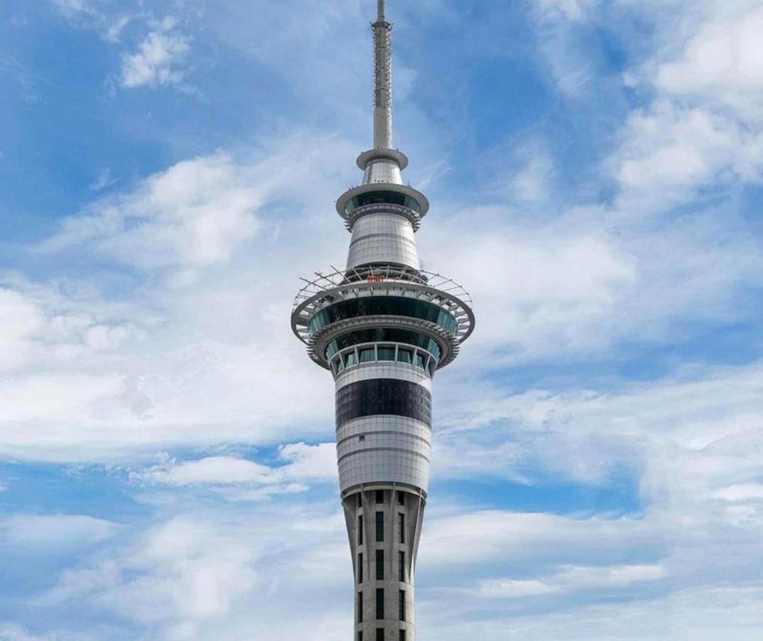 Magnificent Skytower, Sea, Habour View In Cbd Lägenhet Auckland Exteriör bild