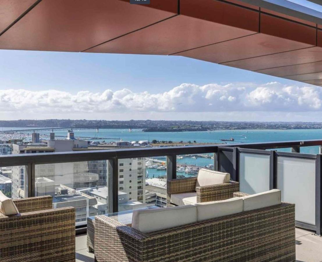 Magnificent Skytower, Sea, Habour View In Cbd Lägenhet Auckland Exteriör bild